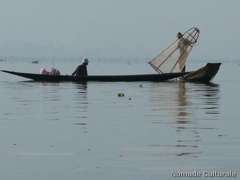 Lago Inle, pescatori